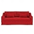 billige IKEA Dækker-färlöv 3 personers sofabetræk ensfarvet betræk ikea serien