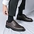 ieftine Oxfords Bărbați-Bărbați Oxfords Pantofi formali Pantofi rochie Plimbare Afacere gentleman britanic Nuntă Birou și carieră PU Augmentare Înălțime Comfortabil Anti-Alunecare Dantelat Negru Maro Primăvară Toamnă