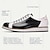 cheap Men&#039;s Sneakers-Men&#039;s Sneakers Dress Sneakers Leather Italian Full-Grain Cowhide Slip Resistant Lace-up Black