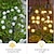 abordables Éclairages pour allées-Lot de 1/2 lampes solaires LED lotus imperméables pour l&#039;extérieur, 20 LED, 2 modes d&#039;éclairage pour parc, clôture, patio, jardin, pelouse, allée, camping, décoration d&#039;ambiance