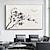 billige Landskapsmalerier-håndlaget svart-hvitt minimalistisk abstrakt maleri teksturert veggkunst store tremalerier hjemmeinnredning til stuen uten ramme
