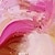 tanie Obrazy abstrakcyjne-Ręcznie wykonane Hang-Malowane obraz olejny Ręcznie malowane Pionowe Abstrakcja Nowoczesny Zwinięte płótna
