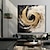 billiga Abstrakta målningar-handgjord guld svart och vit texturerad målning på duk handmålad akryl abstrakt tjock oljemålning väggdekor vardagsrum kontor sträckt ram redo att hängas