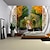 ieftine tapiserie peisajului-Tapiserie suspendată cu arc în stil chinezesc, artă de perete, tapiserie mare, decor mural, fotografie, fundal, perdea, pentru casă, dormitor, sufragerie