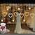 abordables Tiras de Luces LED-Cadena de luz LED cortina de amor propuesta de confesión decoración del banquete de boda del día de San Valentín decoración de boda del Sr. y la señora decoración de deshierbe, restaurante de Navidad decoración de la ventana del hotel luces de cadena