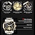 Недорогие Кварцевые часы-Новые брендовые мужские часы olevs, светящийся хронограф, кварцевые часы с 24-часовой индикацией, деловые мужские водонепроницаемые наручные часы со стальным ремнем
