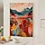 olcso Absztrakt festmények-olajfestmény kézzel festett fali művészet absztrakt késsel vászonfestés lakberendezési dekoráció feszített keret felakasztható