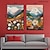 levne Abstraktní malby-olejomalba ručně malovaná nástěnná malba abstraktní krajina 2 ks sady malba na plátno bytové dekorace dekorace s rámem připravené k zavěšení