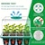 cheap Plant Growing Lights-LED Glow Lights Plants Seed Starter Trays with 12 Holes Per Tray Nursery Pots Lamp USB Powered Full Spectrum LED Growing Lights for Indoor Plant Seedling Flowers Greenhouse Trays