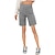 cheap Women&#039;s Shorts-Women&#039;s Shorts Pajamas Cotton And Linen High Waist Short Navy-blue Summer