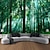 ieftine tapiserie peisajului-Tapiserie suspendată verde pădure, artă de perete, tapiserie mare, decor mural, fotografie, fundal, perdea, dormitor, sufragerie