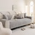 abordables Funda de sofá-Cojín de sofá antideslizante con textura de gofre, cojín de chenilla simple para sofá, funda de sofá de color sólido para las 4 estaciones