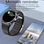 billige Smartarmbånd-696 P70 Smartklokke 1.32 tommers Smart armbånd Smartwatch blåtann EKG + PPG Temperaturovervåking Skritteller Kompatibel med Android iOS Herre Meldingspåminnelse IP 67 43mm Urkasse