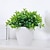 preiswerte Künstliche Blumen &amp; Vasen-realistische künstliche Pfirsichblatt-Topfpflanze