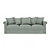 رخيصةأون IKEA أغلفة-غطاء أريكة Grönlid 3 مقاعد بلون سادة، أغطية بوليستر 100%