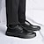 abordables Zapatillas de hombre-Hombre Botas Botas de moda Zapatos de Paseo Casual Diario Cuero Cómodo Botines / Hasta el Tobillo Cordones Negro Blanco Primavera