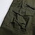 cheap Cargo Shorts-Men&#039;s Tactical Shorts Cargo Shorts Shorts Button Multi Pocket Plain Wearable Knee Length Outdoor Daily Going out 100% Cotton Fashion Classic Black Army Green