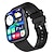 זול שעונים חכמים-QX 7 שעון חכם 1.85 אִינְטשׁ חכמים שעונים Blootooth ECG + PPG מד צעדים מזכיר שיחות מותאם ל אנדרואיד iOS נשים גברים המתנה ארוכה שיחות ללא מגע יד עמיד במים IP68 מארז שעון 42 מ&quot;מ