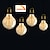abordables Ampoules incandescentes-1/2 pièces 40w ampoule edison g80 g95 g125 ampoule rétro à intensité variable base e27/e26 ampoule droite antique verre ambré 2200k ampoule à incandescence jaune chaud utilisée pour la décoration