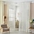baratos Cortinas Transparentes-Cortina de gaze bordada de pássaro estilo minimalista, um painel, sala de estar, quarto, sala de jantar, tela de janela semitransparente