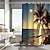cheap Shower Curtains-Beach Seawater Coconut Tree Landscape Print Shower Curtain With Hook Modern Polyester Machined Waterproof Bathroom