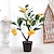 voordelige Kunstbloemen &amp; Vazen-realistische citroenboom potplant