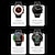 Недорогие Умные браслеты-696 DK67 Умные часы 1.53 дюймовый Умный браслет Bluetooth Контроль температуры Педометр Напоминание о звонке Совместим с Android iOS Мужчины Хендс-фри звонки Напоминание о сообщении Контроль камеры