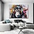 preiswerte Tiergemälde-Affe Ölgemälde handgemalt strukturierte Pop-Art-Malerei Leinwand Kunst Affe Tier Kunst handgemachte Malerei moderne Tier Malerei für Wohnzimmer Wand-Dekor