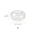 billige Stearinlys og lysestager-multifunktionel varmebestandig høj borosilikatglas aromaterapi lysestage - gennemsigtig glas aromaterapi krukke lyskop