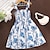 cheap Floral Dresses-Kids Girls&#039; Dress Sleeveless Party Casual Fashion Adorable Daily Cotton Summer Spring 2-12 Years Multicolor