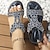 preiswerte Damensandalen-Sommer Damen Sandalen lässig Bohemian Strandschuhe Urlaub bequem elastisch lässig elastischer Knöchelriemen weiche Sohle Boho Wanderschuhe weiße Sandalen goldene Sandalen blau