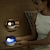 preiswerte Baby- und Kinder-Nachtlichter-Nachtlicht tragbarer stufenlos dimmbarer Bluetooth-Lautsprecher LED Touch Play Nachttischlampe Schlafzimmer Dekor Licht Augenschutz Mond Nachtlampe mit Touch-Schalter warme kühle Beleuchtung