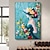 billige Personmalerier-håndmalt kvinne abstrakt maleri figur abstrakt maleri blomst teksturert veggkunst grønn oljemaleri elegant dame veggkunst blomster abstrakt maleri til hjemmet veggdekor