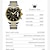 baratos Relógios Quartz-Nova marca olevs relógios masculinos decorativos luminosos cronógrafo calendário multifuncional esportes relógio de quartzo esportes relógio de pulso masculino à prova d&#039;água