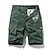 cheap Men&#039;s Printed Cargo Shorts-Men&#039;s Cargo Shorts Drawstring Graphic Wrinkle Resistant Knee Length Outdoor Business Daily Fashion Designer Black Army Green Micro-elastic