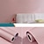 baratos papel de parede de cor sólida-Vinil moderno à prova d&#039;água removível liso papel de parede adesivo papel de contato autoadesivo para móveis adesivos cozinha sala de estar 300x60cm