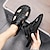cheap Men&#039;s Sandals-Men&#039;s Sandals Retro Walking Casual Daily Leather Comfortable Booties / Ankle Boots Loafer Black White Spring Fall