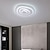 billige Loftslys-led loftslampe 1-lys varmt hvidt lys 45/60/80cm metal runde terrasser nordisk kreativ atmosfære soveværelse stue 110-240v