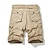 preiswerte Bedruckte Cargo-Shorts für Herren-Herren-Cargo-Shorts mit mehreren Taschen, bedruckt mit Briefen des alten Mannes, Outdoor-Shorts, Sport-Outdoor-Shorts, klassisch, mikroelastisch