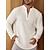 Χαμηλού Κόστους ανδρικό πουκάμισο με κουμπιά-Ανδρικά Πουκάμισο Πουκάμισο με κουμπιά Casual πουκάμισο Καλοκαιρινό πουκάμισο Μαύρο Λευκό Θαλασσί Μακρυμάνικο Σκέτο Κορδέλα Κολάρο Καθημερινά Διακοπές Συνδέω Ρούχα Μοντέρνα Καθημερινό