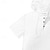 economico Uomo-Per uomo Set coordinati Nero maglietta Camicia Henley T-shirt Pantaloncini da sudore Pantaloncini estivi Set Manica corta Con cappuccio Da mare Per uscire Liscio 2 pezzi Poliestere Estate