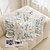 abordables Coussins tendances-Housse de coussin décorative à volants, motif floral français, 1 pièce, taie d&#039;oreiller carrée douce, pour chambre à coucher, salon, canapé, chaise