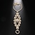 olcso Karkötő-Női Tenisz karkötő Gyűrű karkötők Klasszikus Értékes Divat Luxus Strassz Karkötő ékszerek Ezüst / Arany Kompatibilitás Ajándék Eljegyzés