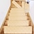 baratos tapetes de escada-Rectângular Os tapetes da área Máquina Poliéster Antiderrapante Moderno Côr Sólida