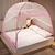 levne Zástěny a závěsy na postele-moskytiéra letní skládací přenosná cestovní protikomár do stanu domácí moskytiéra s dvojitými dveřmi