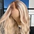 halpa Aidot peruukit etupitsillä-käsittelemättömät neitsyt hiukset 13x4 pitsi etuperuukki 26 tuuman keskiosa brasilialaiset hiukset natural wave blondi peruukki 130% 150% 180% tiheys balayage-hiukset peruukkeille mustille naisille pitkät ihmisen hiukset pitsiperuukki