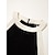 levne ležérní šaty-dámské černé šaty kontrastní ohlávka bodycon midi šaty pracovní párty poloformální elegantní šaty