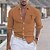 cheap Vacation-Men's Shirt Linen Shirt White Cotton Shirt Casual Shirt Cotton Linen Shirt Cotton Shirt Cross Vacation Hawaiian Black White Pink Gray Long Sleeve Lapel Spring &amp;  Fall Clothing Apparel Button-Down