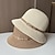 abordables Sombreros de fiesta-Sombreros Hebra Sombrero de copa Sombrero para el sol Casual Festivos Elegante Retro Con Color Puro Corte Celada Sombreros