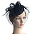 cheap Headpieces-Fascinators Hats Headwear Polyester Organza Fedora Hat Floppy Hat Top Hat Horse Race Cocktail Elegant Vintage With Feather Bows Headpiece Headwear